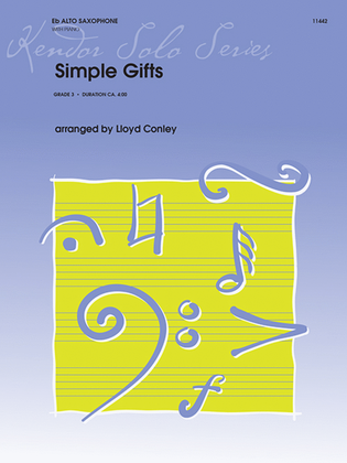 Book cover for Simple Gifts