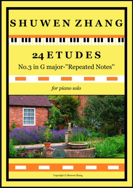 24 Etudes-No.3 in G major-'Repeated Notes' image number null
