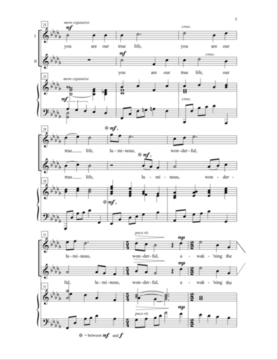 Canticle to the Spirit SA scores gallery preview page 5
