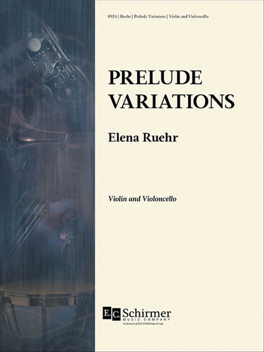 Prelude Variations Cello scores gallery preview page 1
