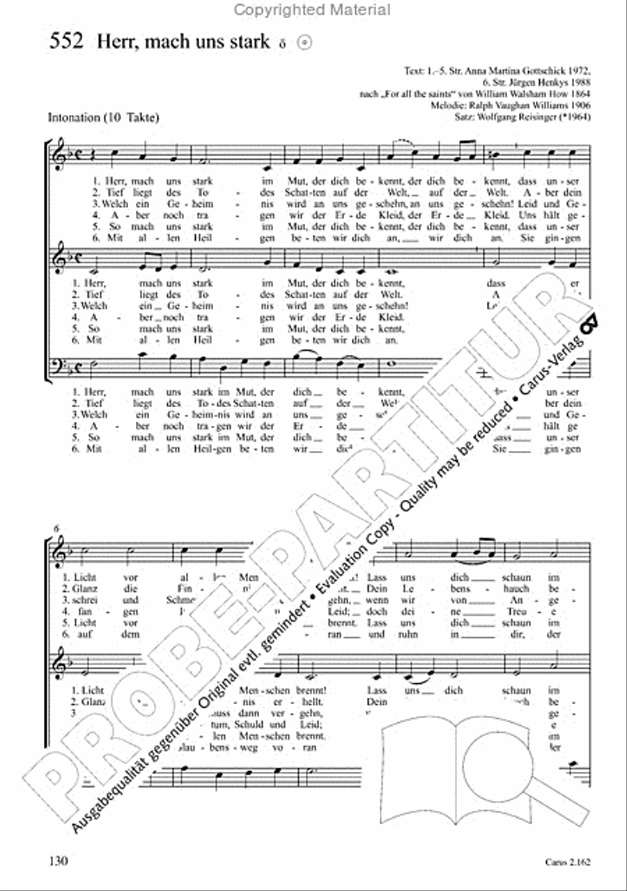 Chorbuch Gotteslob SAM 3-Part scores gallery preview page 131
