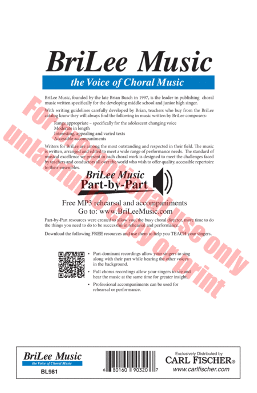 Cantemos! Choir scores gallery preview page 20