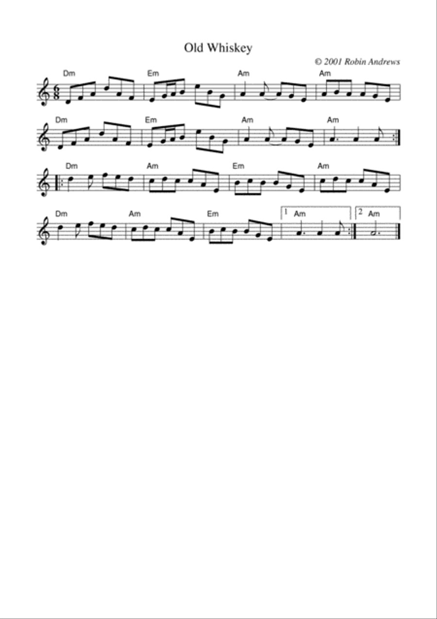 Old Whiskey Large Ensemble scores gallery preview page 1