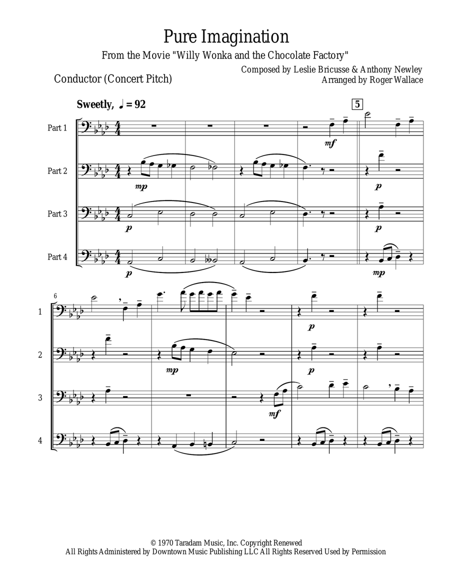 Pure Imagination Small Ensemble scores gallery preview page 2
