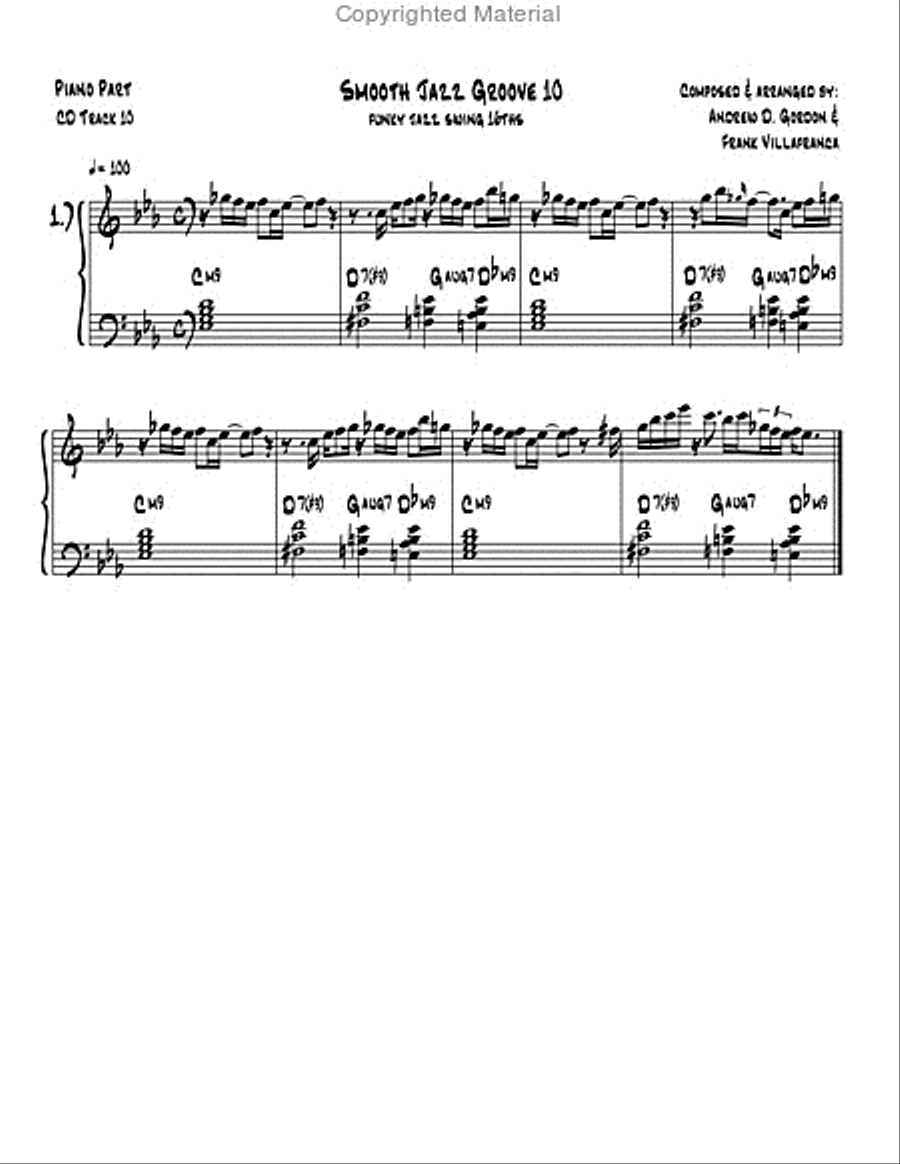 Ultra Smooth Jaz Grooves for Piano/Keyboards Piano Method scores gallery preview page 2