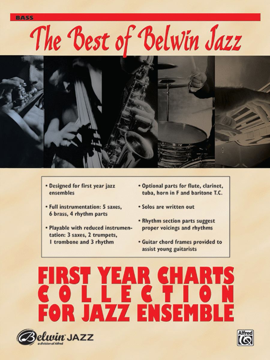 First Year Charts Collection for Jazz Ensemble Jazz Ensemble scores gallery preview page 1