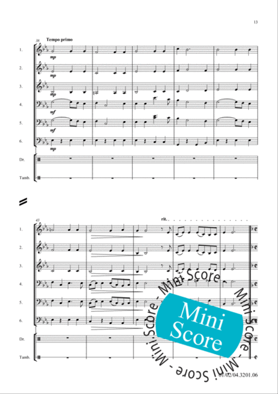 In Good Spirit In Good Spirit Concert Band scores gallery preview page 17