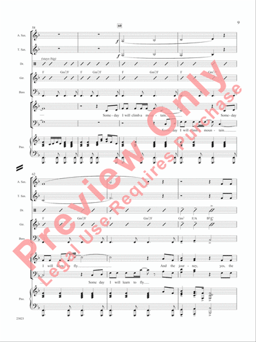 The Journey The Journey Choir scores gallery preview page 10