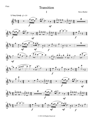 Transition I Part: Flute