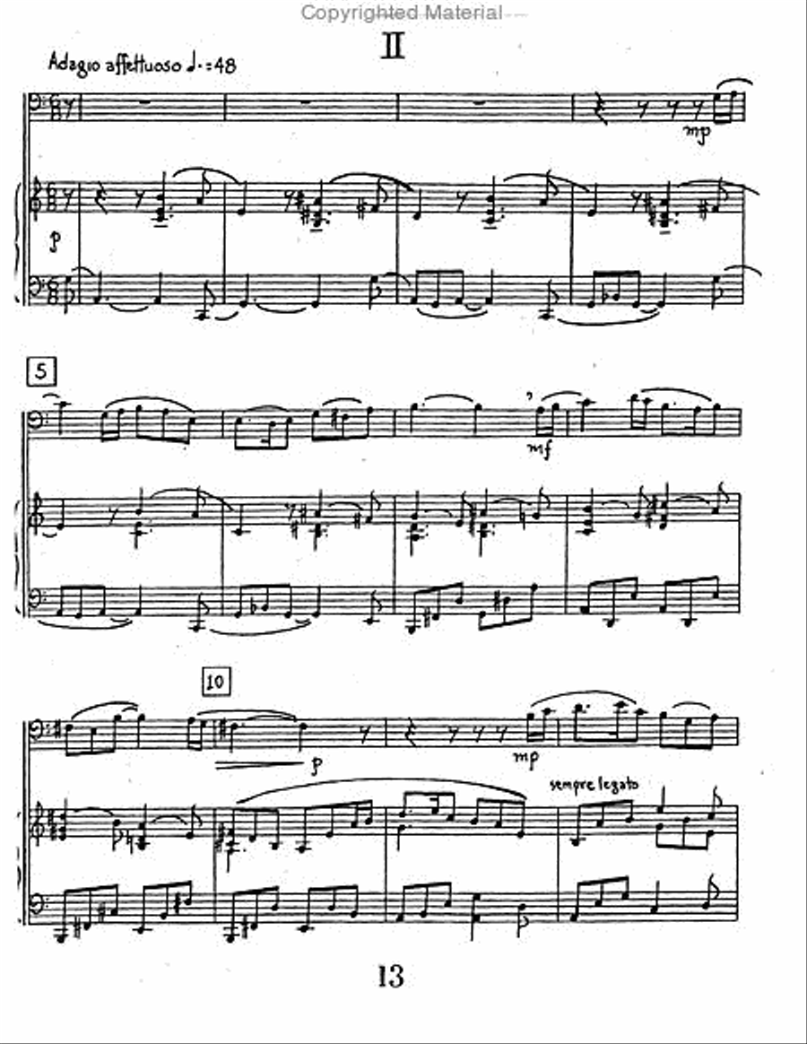 Bagatelles Euphonium scores gallery preview page 5