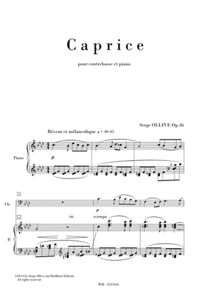 CAPRICE , OP. 36