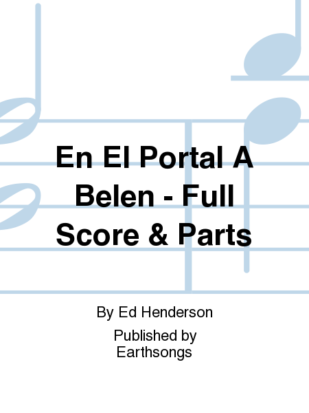En El Portal A Belen - Full Score & Parts