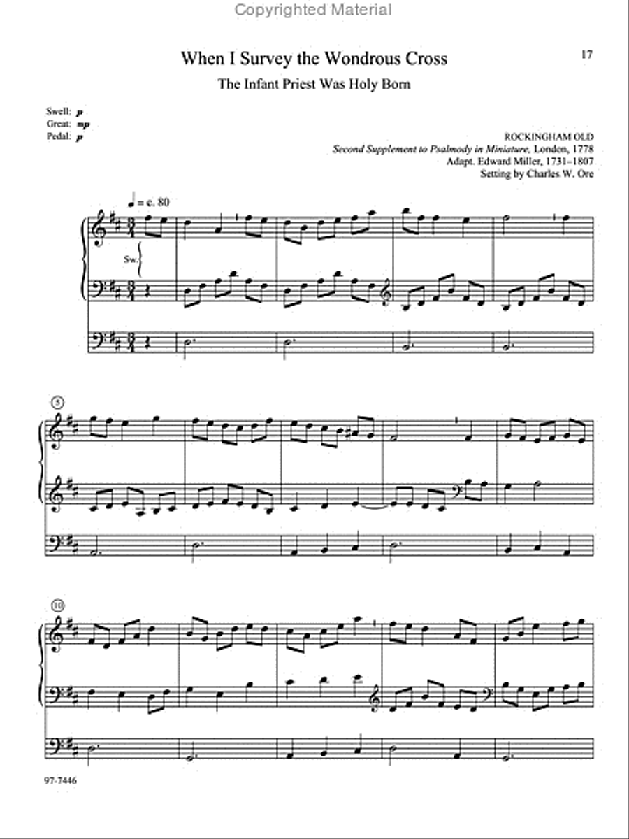 Eleven Compositions for Organ, Set IX Organ scores gallery preview page 6