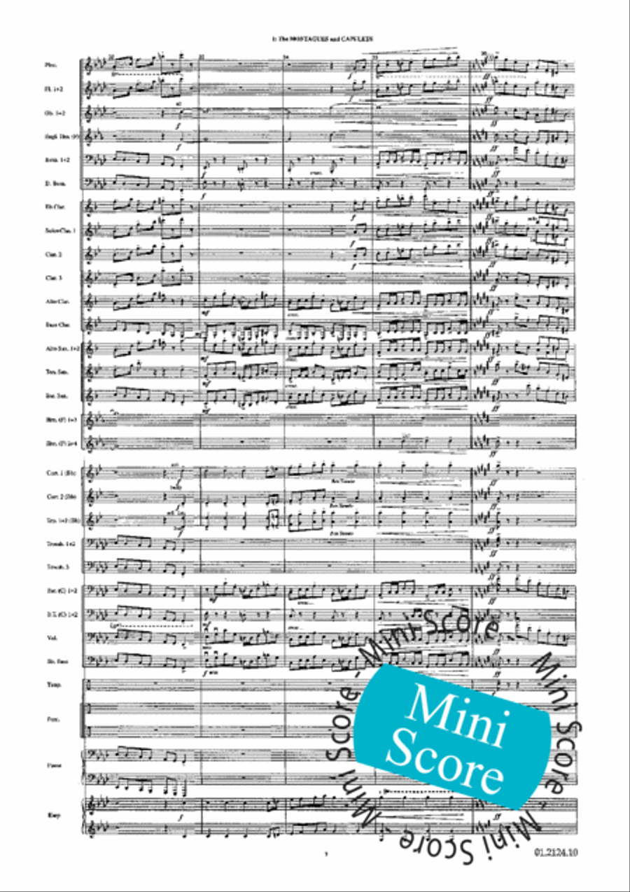 Romeo and Juliet Romeo and Juliet Concert Band scores gallery preview page 11