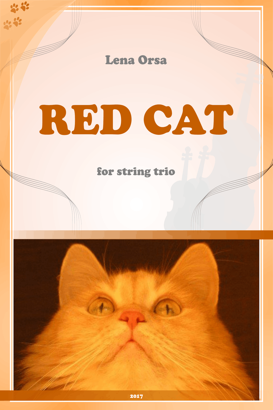 Red Cat for string trio String Trio scores gallery preview page 1