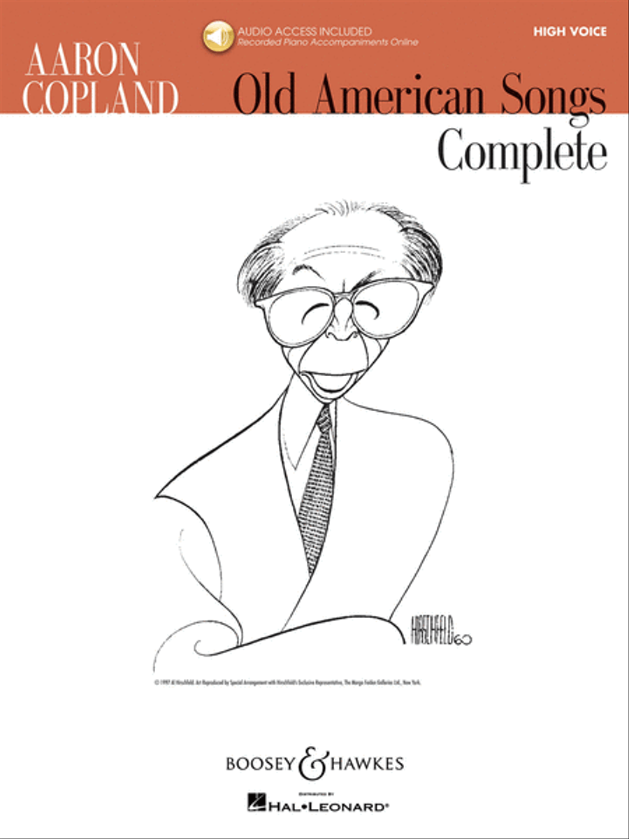 Aaron Copland – Old American Songs Complete (High Voice) High Voice scores gallery preview page 1