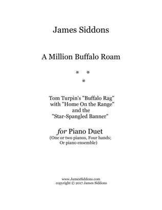 A Million Buffalo Roam (Piano Duet)