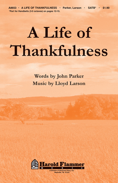 A Life of Thankfulness image number null