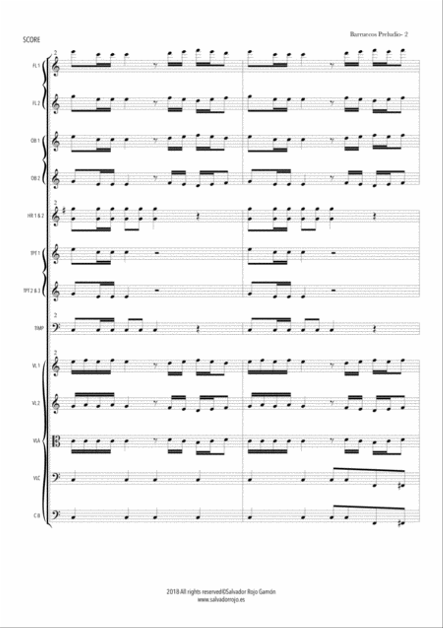 Barruecos String Orchestra scores gallery preview page 4