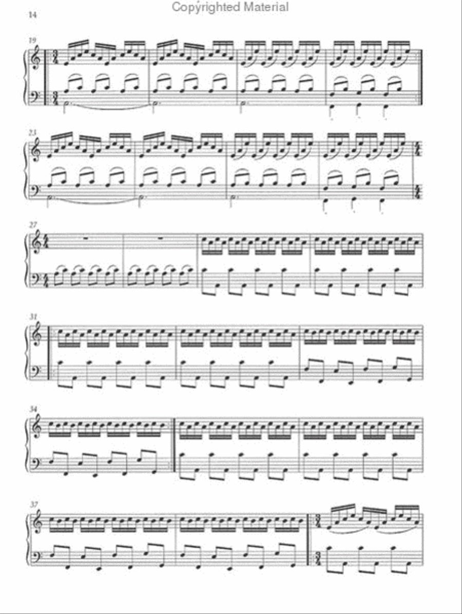 Trilogy Sonata for Piano Piano Solo scores gallery preview page 2