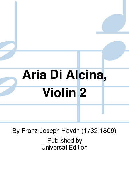 Aria Di Alcina, Violin 2