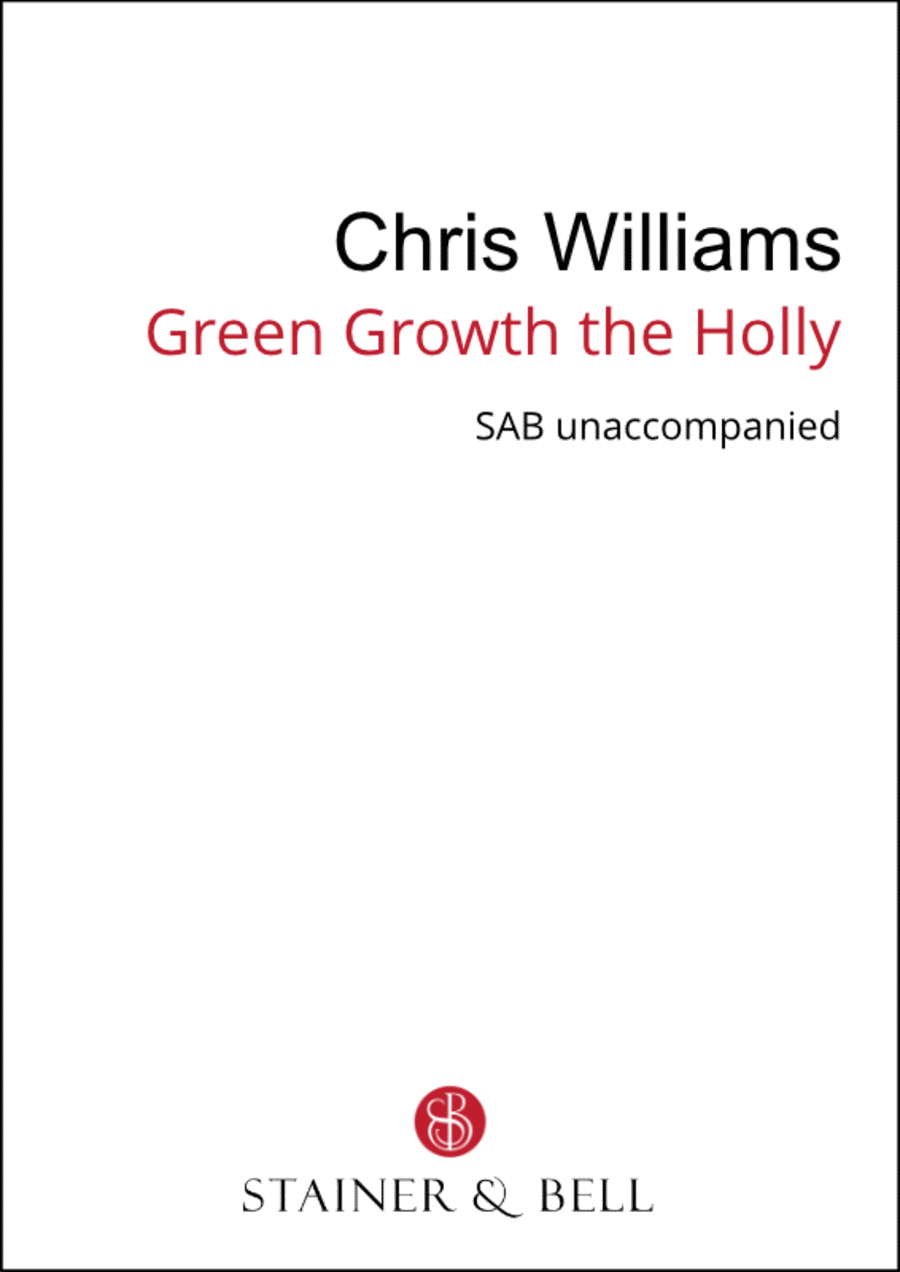 Green Growth the Holly (SAB) 3-Part scores gallery preview page 1
