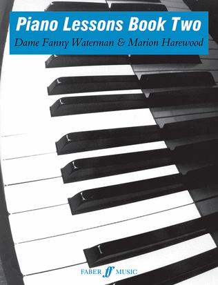 Book cover for Piano Lessons, Book 2