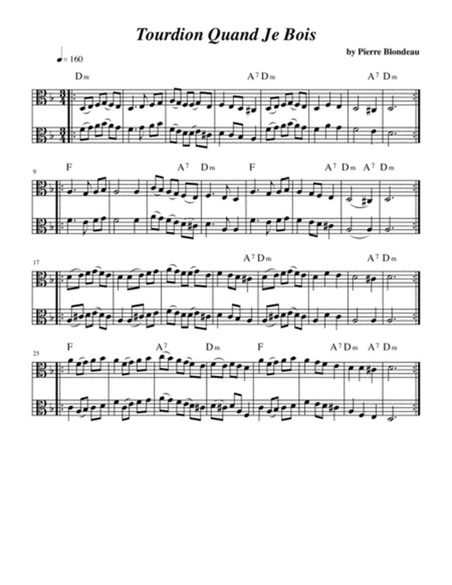 Renaissance Fiddling Tunes for Two Violas