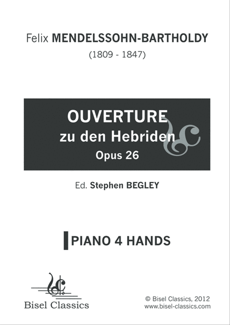 Ouverture zu den Hebriden, Opus 26 Piano Solo scores gallery preview page 3
