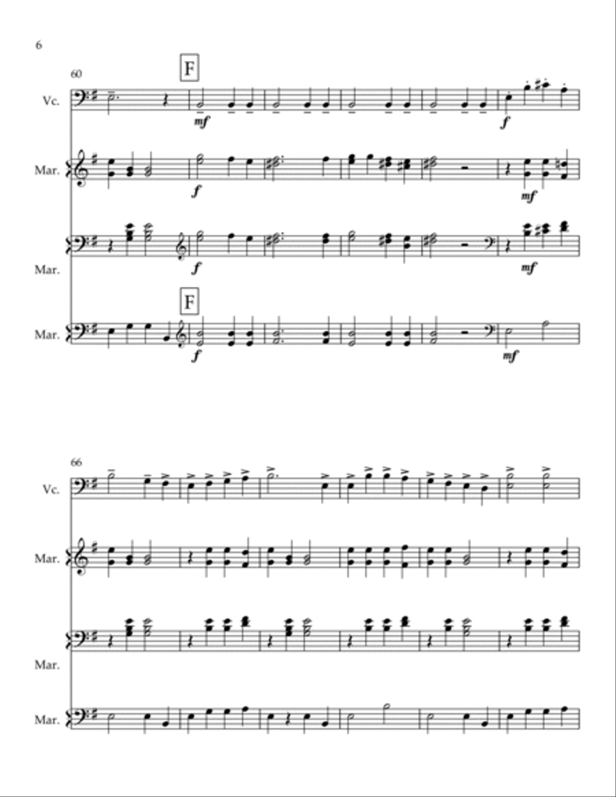 Christmas Collage (v2) Christmas Collage (v2) Chamber Music scores gallery preview page 6