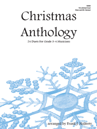 Book cover for Christmas Anthology (24 Duets For Grade 3-4 Musicians)