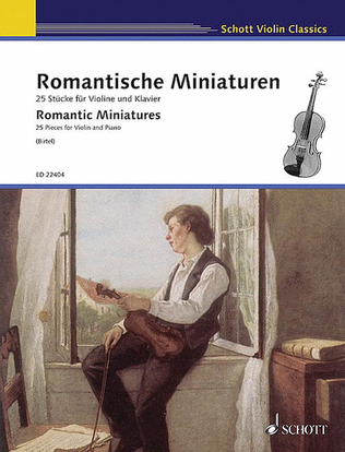 Book cover for Romantische Miniaturen [Romantic Miniatures]