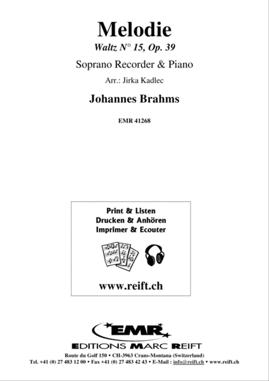 Melodie Soprano Recorder scores gallery preview page 1