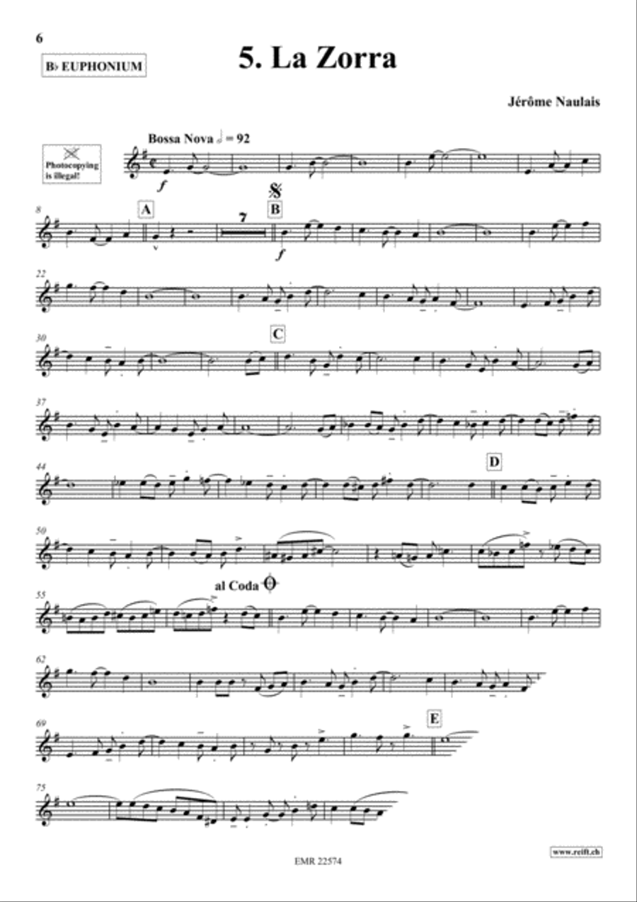 Play With Your Band Volume 3 Euphonium scores gallery preview page 7