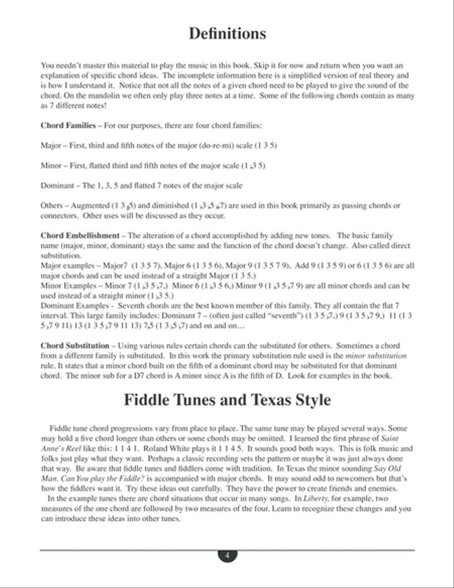 School of Mandolin: Rhythm Changes Mandolin scores gallery preview page 5