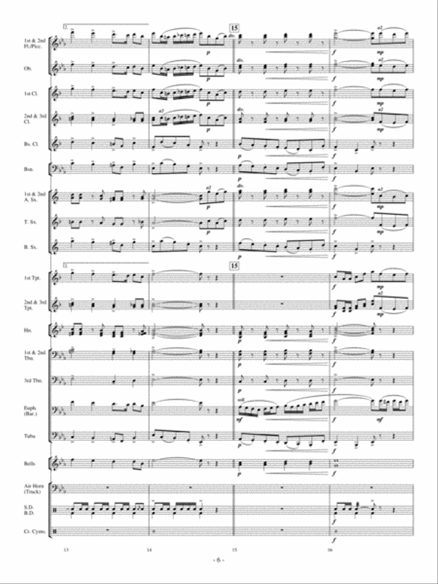 To The Max Concert Band scores gallery preview page 5