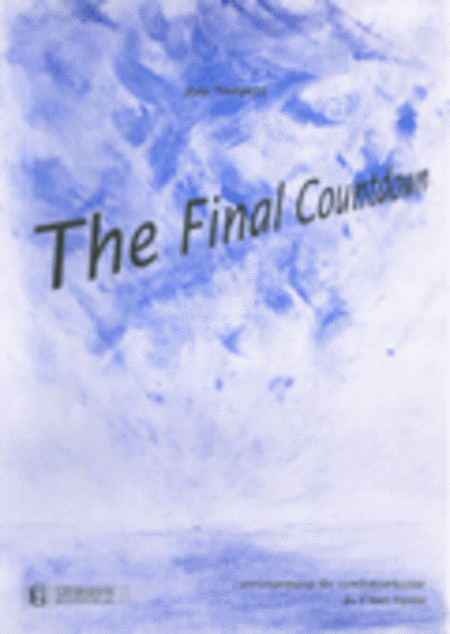 The Final Countdown - Partitur