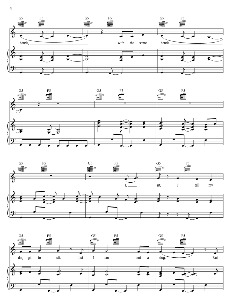 Believer Acoustic Guitar scores gallery preview page 4