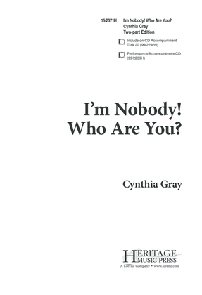 I'm Nobody! Who Are You?