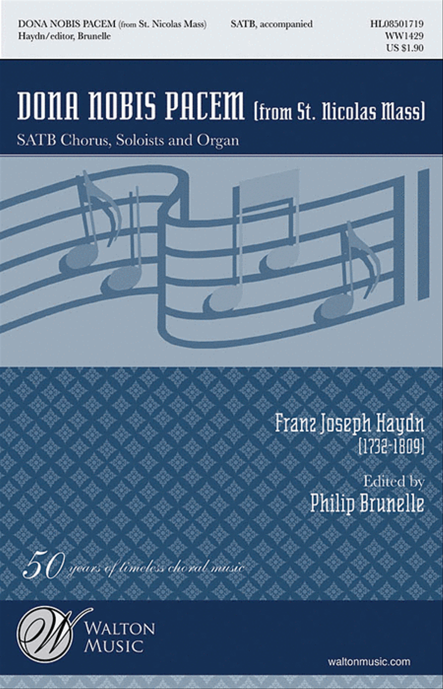 Dona Nobis Pacem - SATB 4-Part scores gallery preview page 1
