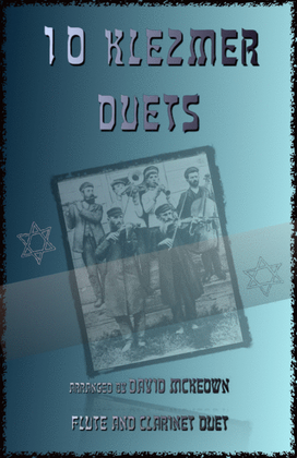 Book cover for 10 Klezmer Duets for Flute and Clarinet