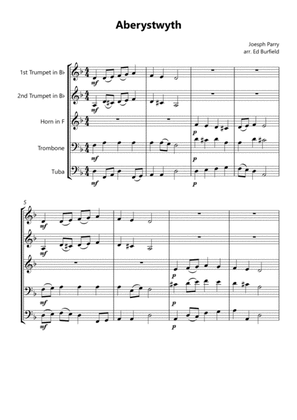 Aberystwyth - Hymn Tune for Brass Quintet