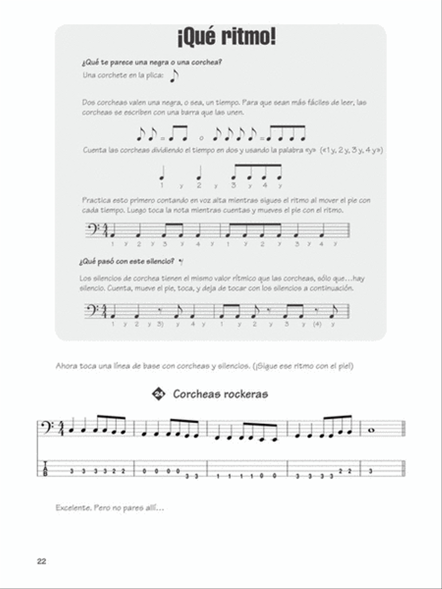 FastTrack Bass Method 1 – Spanish Edition image number null