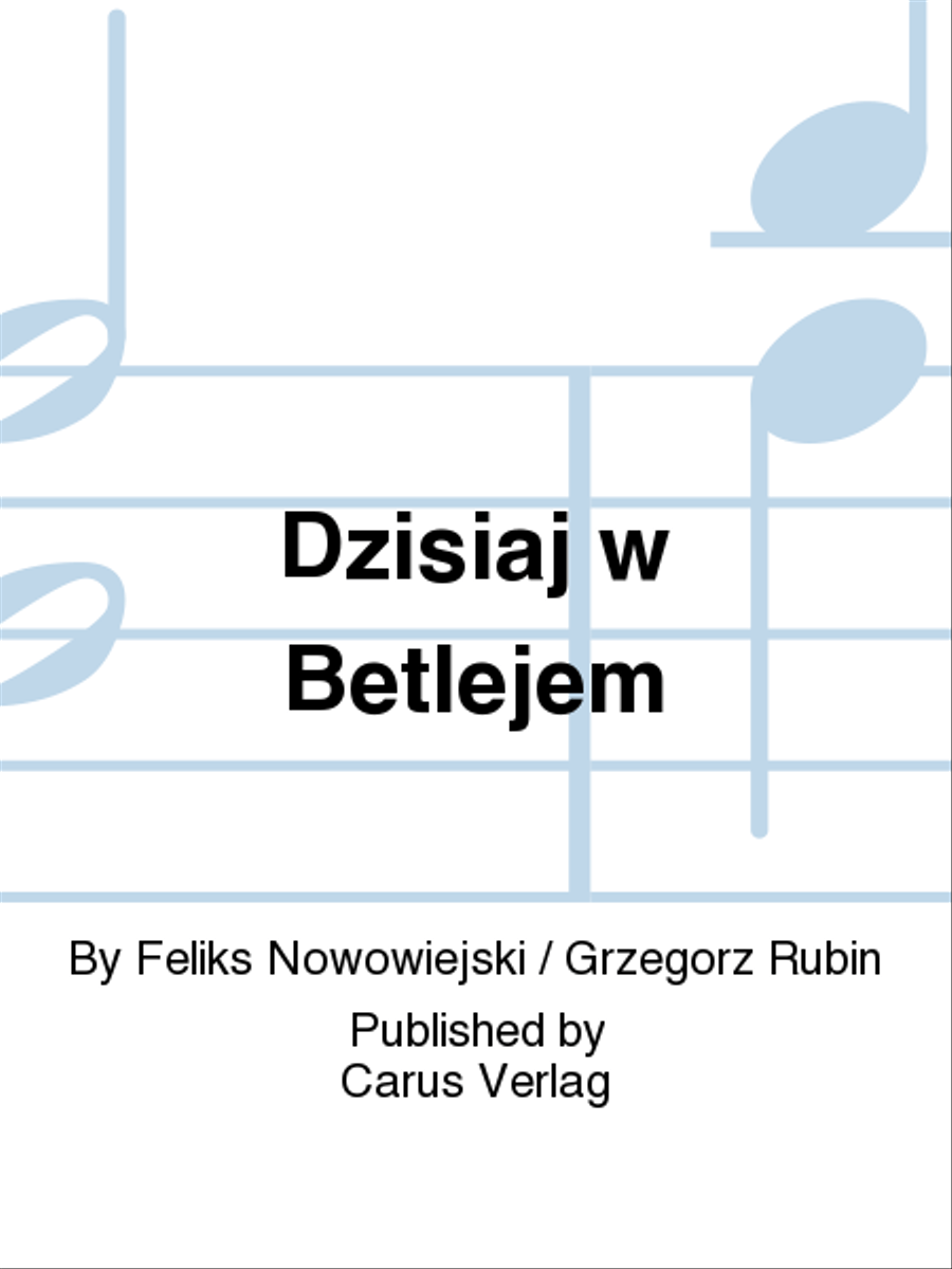Dzisiaj w Betlejem SSAA scores gallery preview page 1