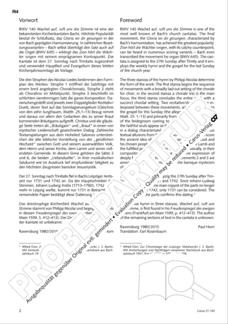 The Complete Sacred Vocal Works (Das geistliche Vokalwerk) Voice scores gallery preview page 505