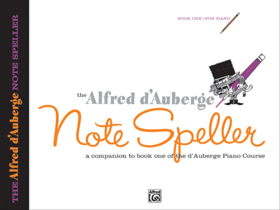 Alfred d'Auberge Piano Course Note Speller, Book 1 Piano Method scores gallery preview page 1