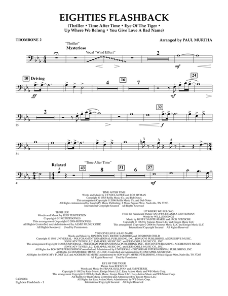 Eighties Flashback - Trombone 2
