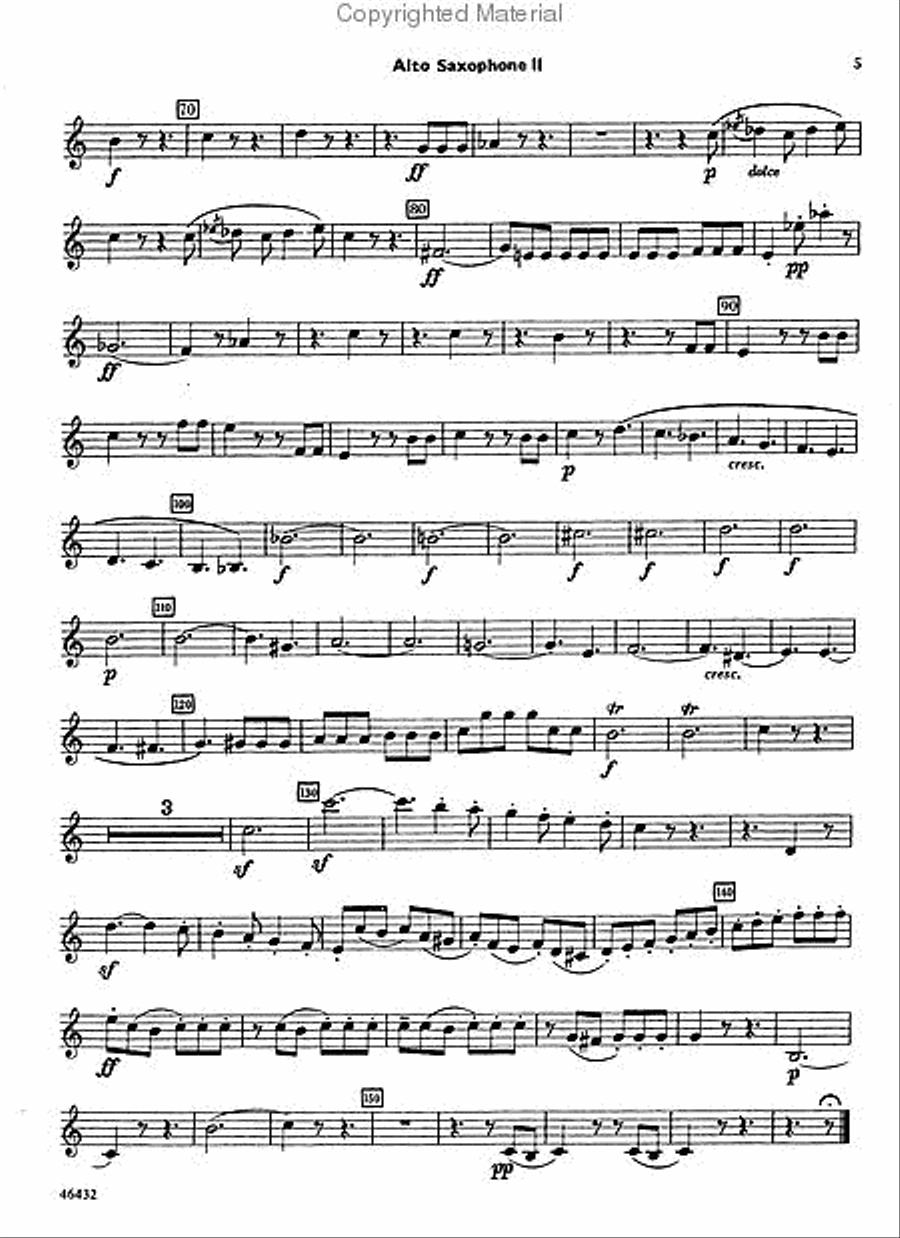 Ten Saxophone Quartets Ten Saxophone Quartets Saxophone Quartet scores gallery preview page 4