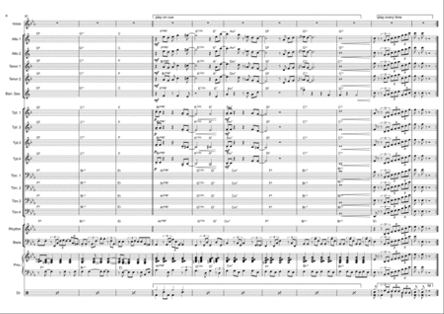 Isn't She Lovely Small Ensemble scores gallery preview page 5