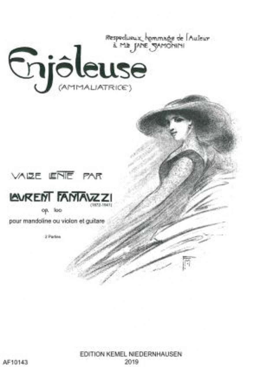Enjoleuse = Ammaliatrice Violin scores gallery preview page 1